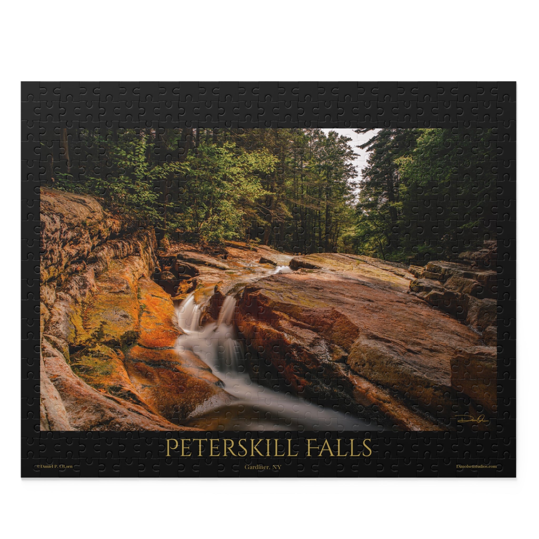 Peterskill Falls - Landscape Photography Jigsaw Puzzle (500 pcs)