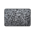 Natural Ice pattern Desk Mat — Black & White Ice Surface Protector