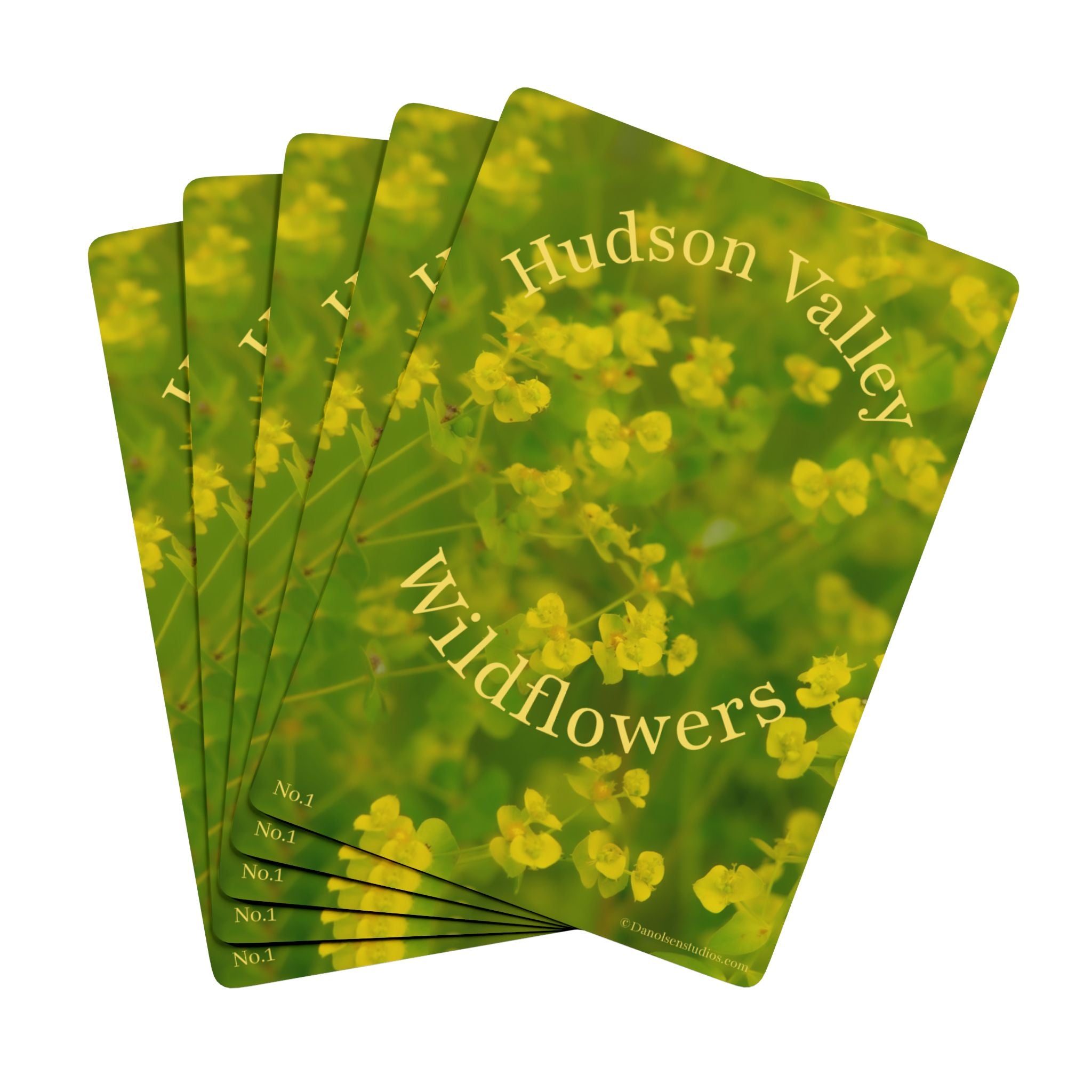 Hudson Valley Wildflowers Playing Cards — Botanical Design Deck