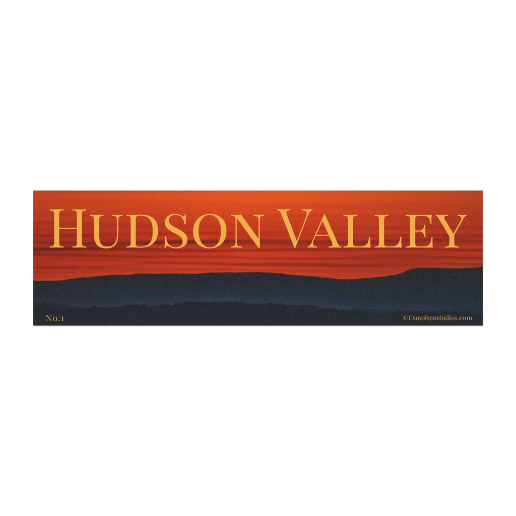 Hudson Valley Sunset Car Magnet