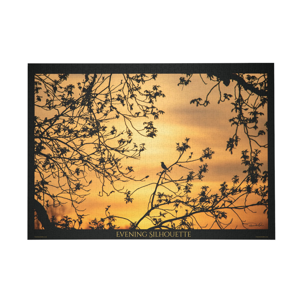 Sunset Silhouette - Landscape Photography Jigsaw Puzzle (1000 pcs)