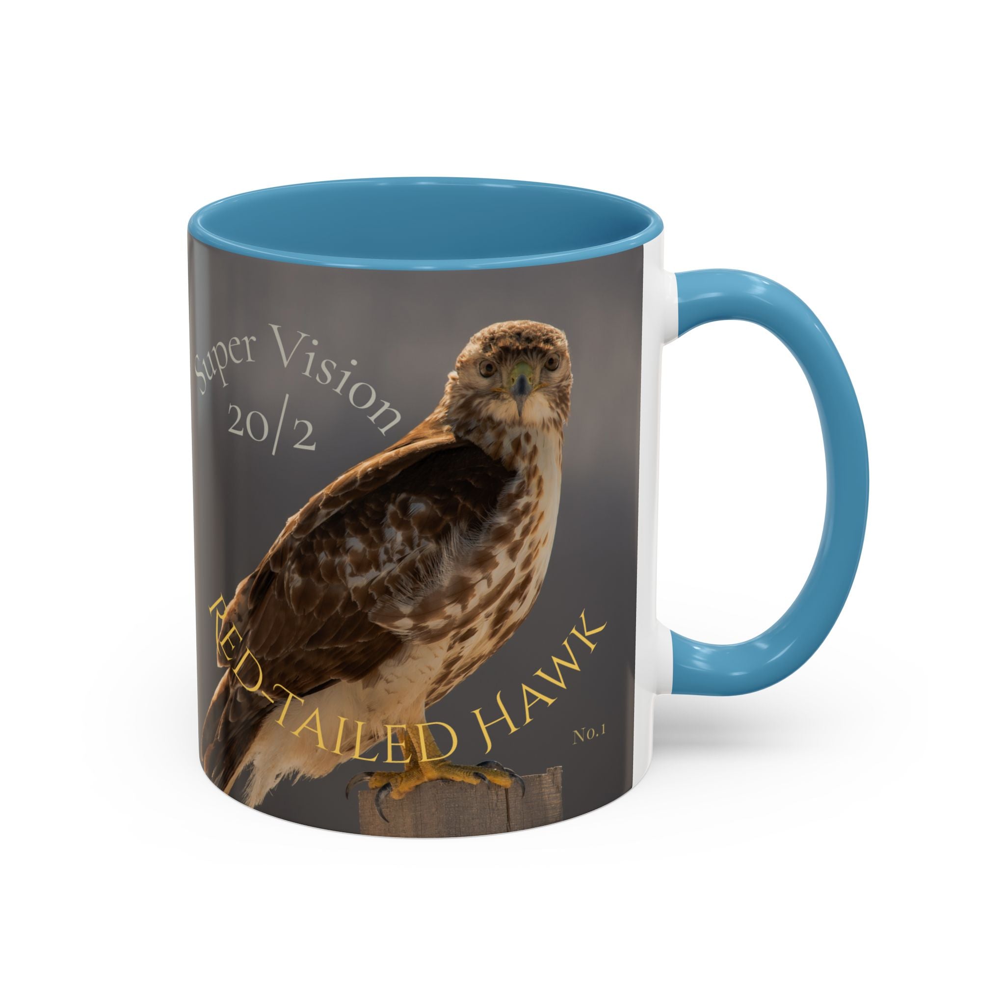 Red-Tailed Hawk - Bird Watcher Coffee Mug  (11 oz) Collectable Mug No.4