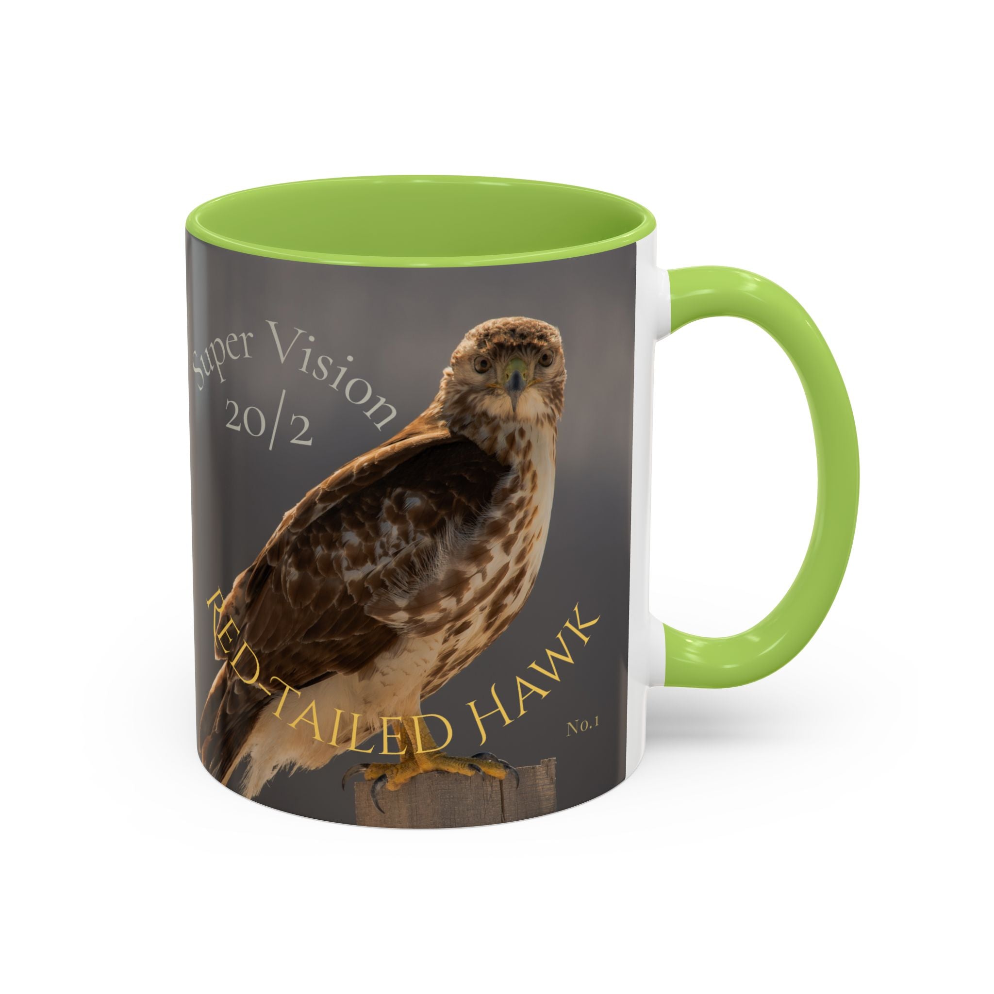 Red-Tailed Hawk - Bird Watcher Coffee Mug  (11 oz) Collectable Mug No.4