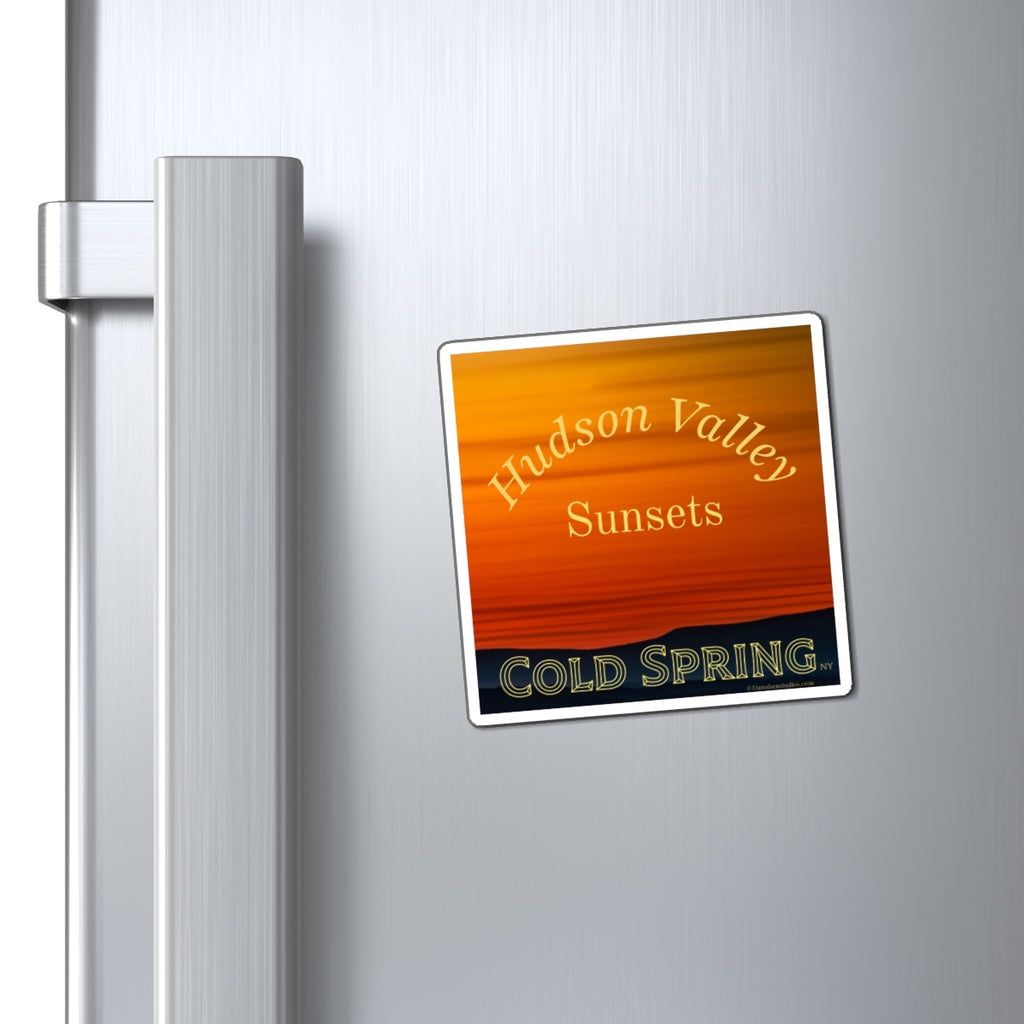 Hudson Valley Sunsets Cold Spring Refrigerator Magnet