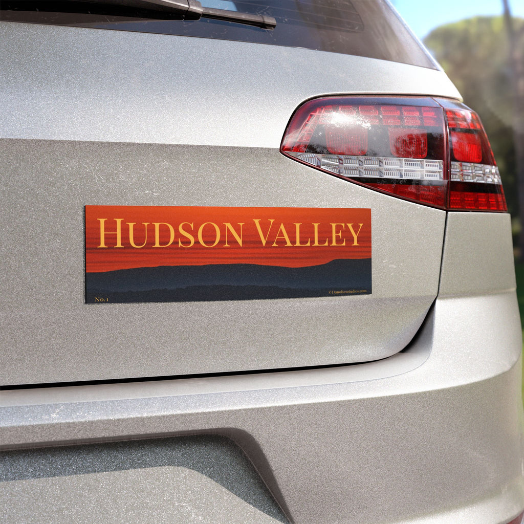 Hudson Valley Sunset Car Magnet