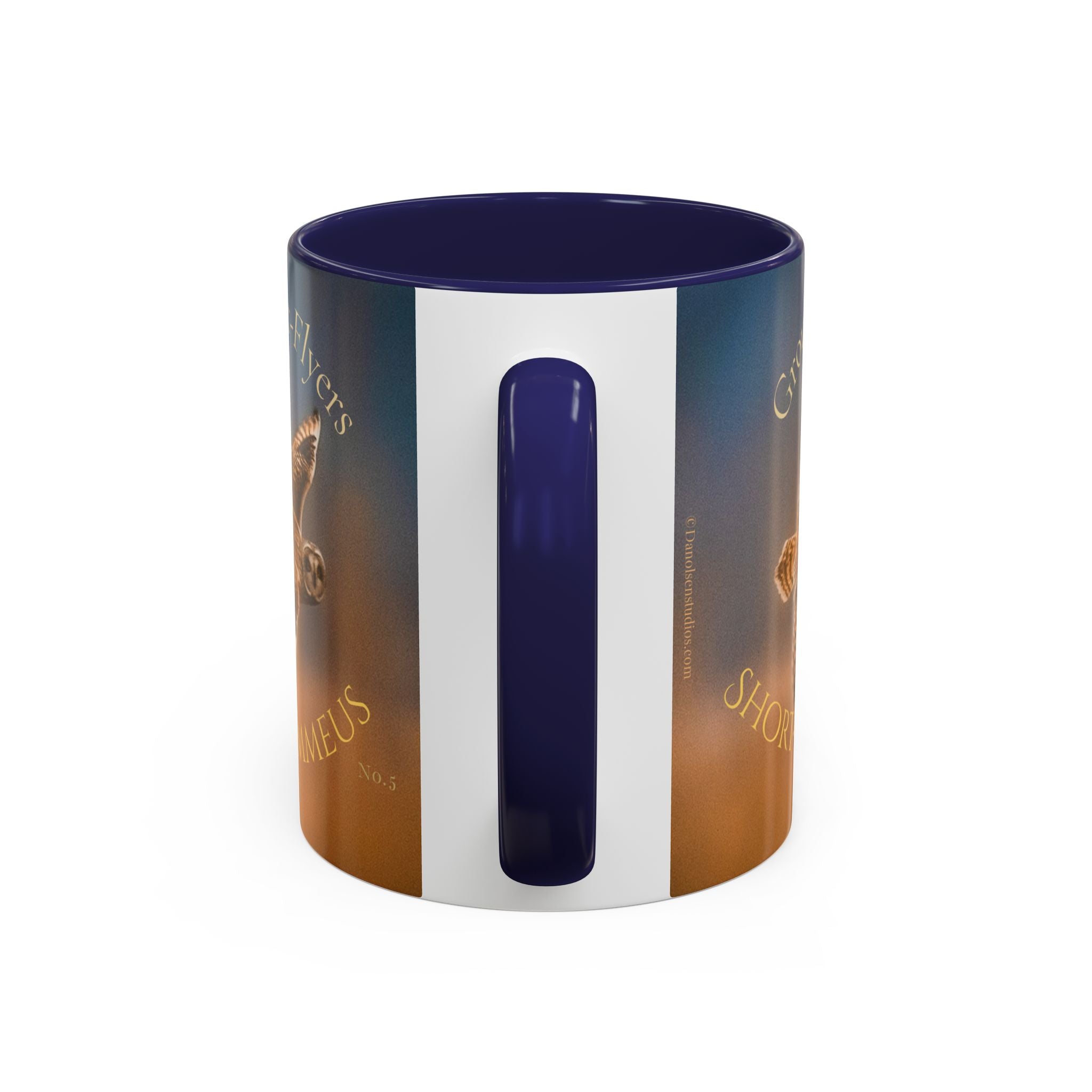 Short-Eared Owl- Bird Watcher Collectable Coffee Mug  (11 oz)