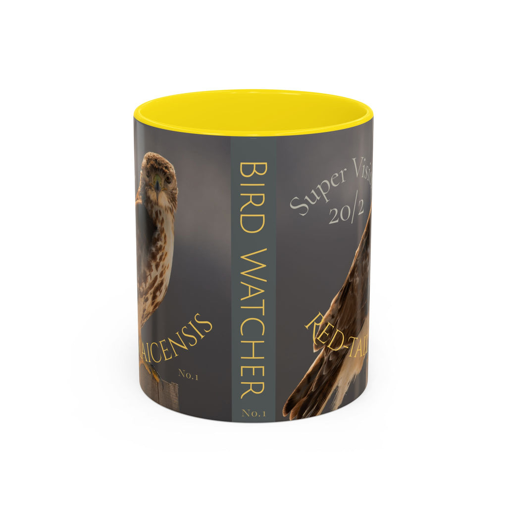Red-Tailed Hawk - Bird Watcher Coffee Mug  (11 oz) Collectable Mug No.4