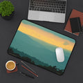 Sunset Mountain - - Nature Photography Desk Mat