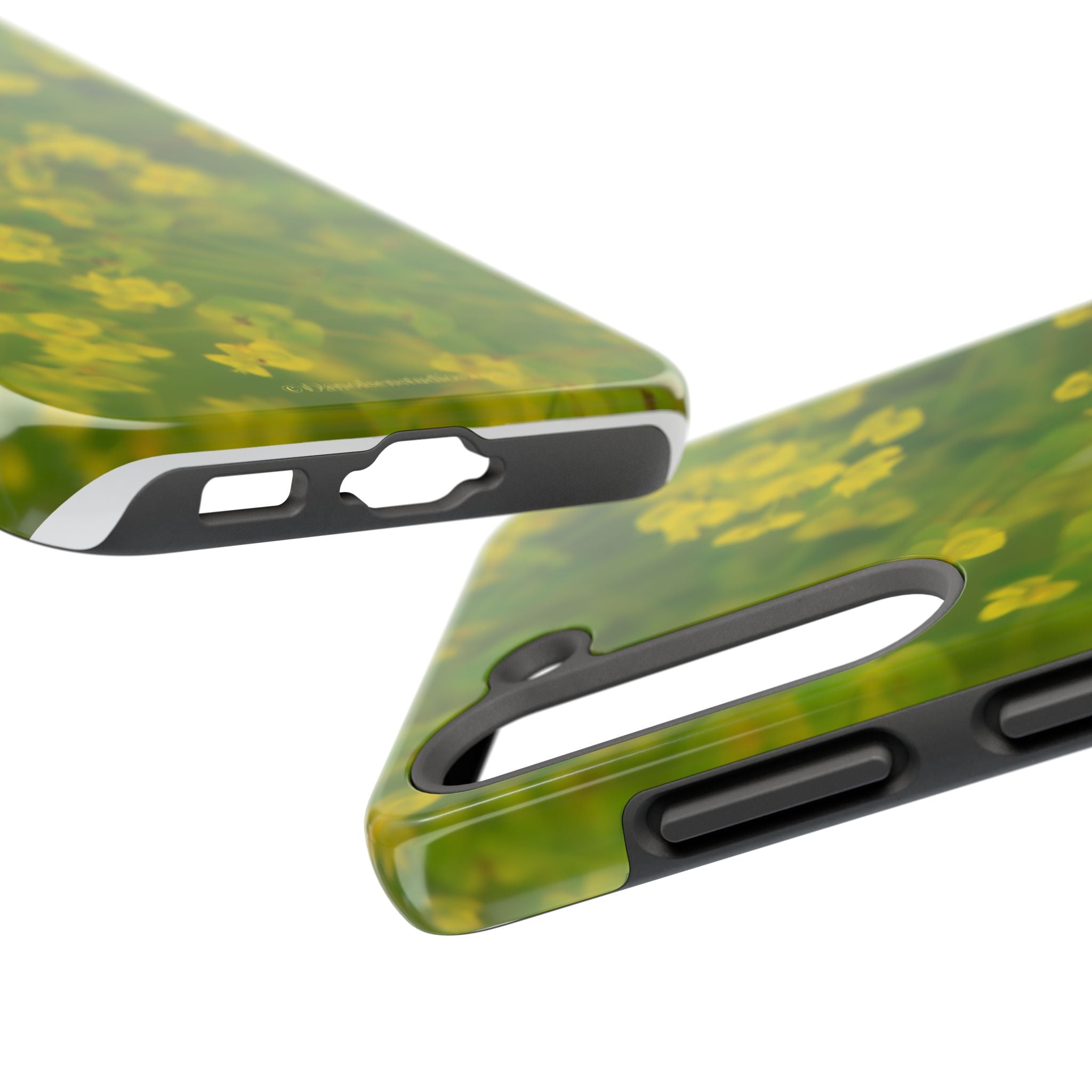 Yellow Wildflower Tough Phone Case — Protective Floral iPhone Case