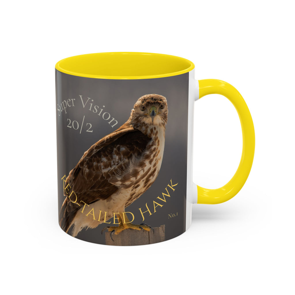Red-Tailed Hawk - Bird Watcher Coffee Mug  (11 oz) Collectable Mug No.4