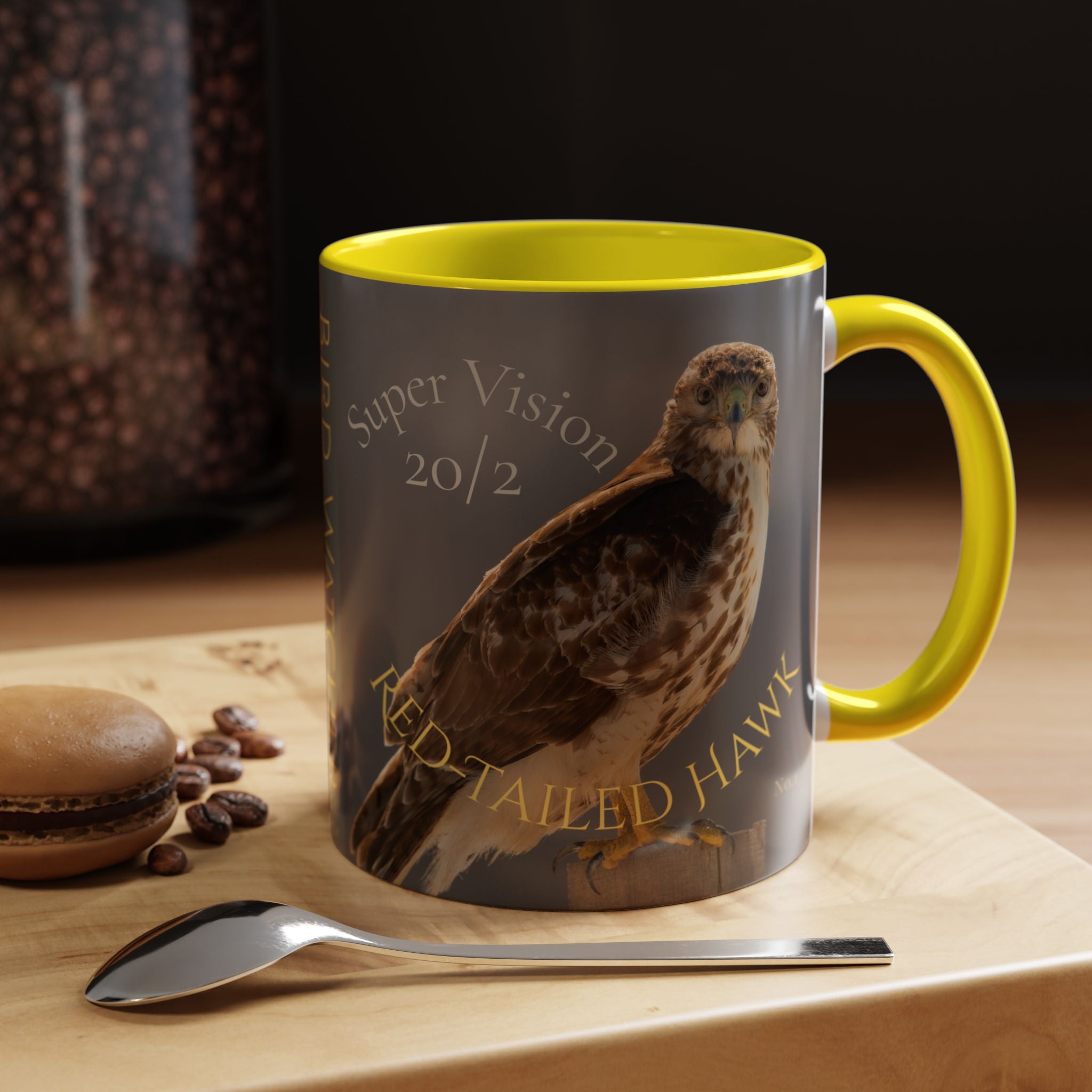 Red-Tailed Hawk - Bird Watcher Coffee Mug  (11 oz) Collectable Mug No.4