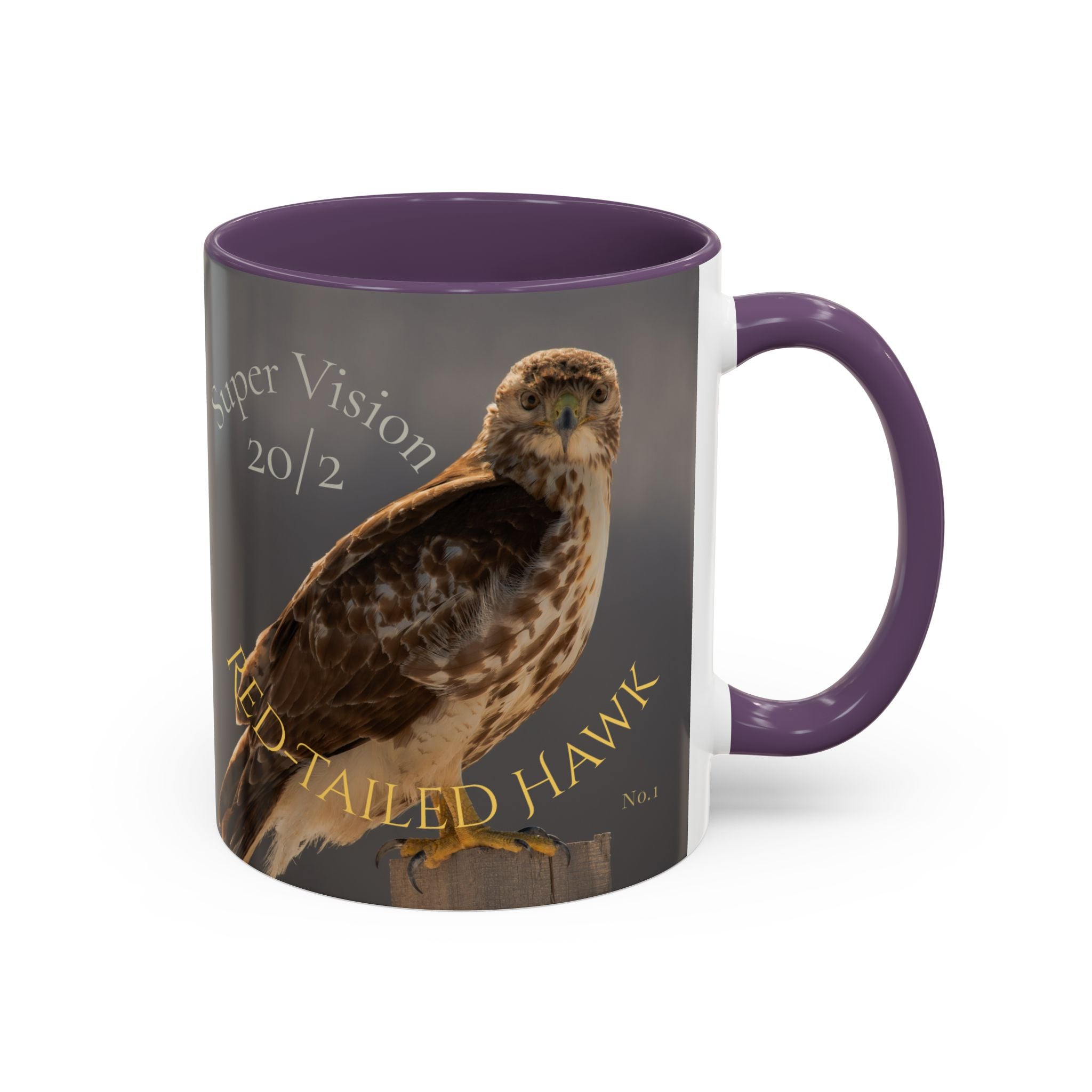 Red-Tailed Hawk - Bird Watcher Coffee Mug  (11 oz) Collectable Mug No.4