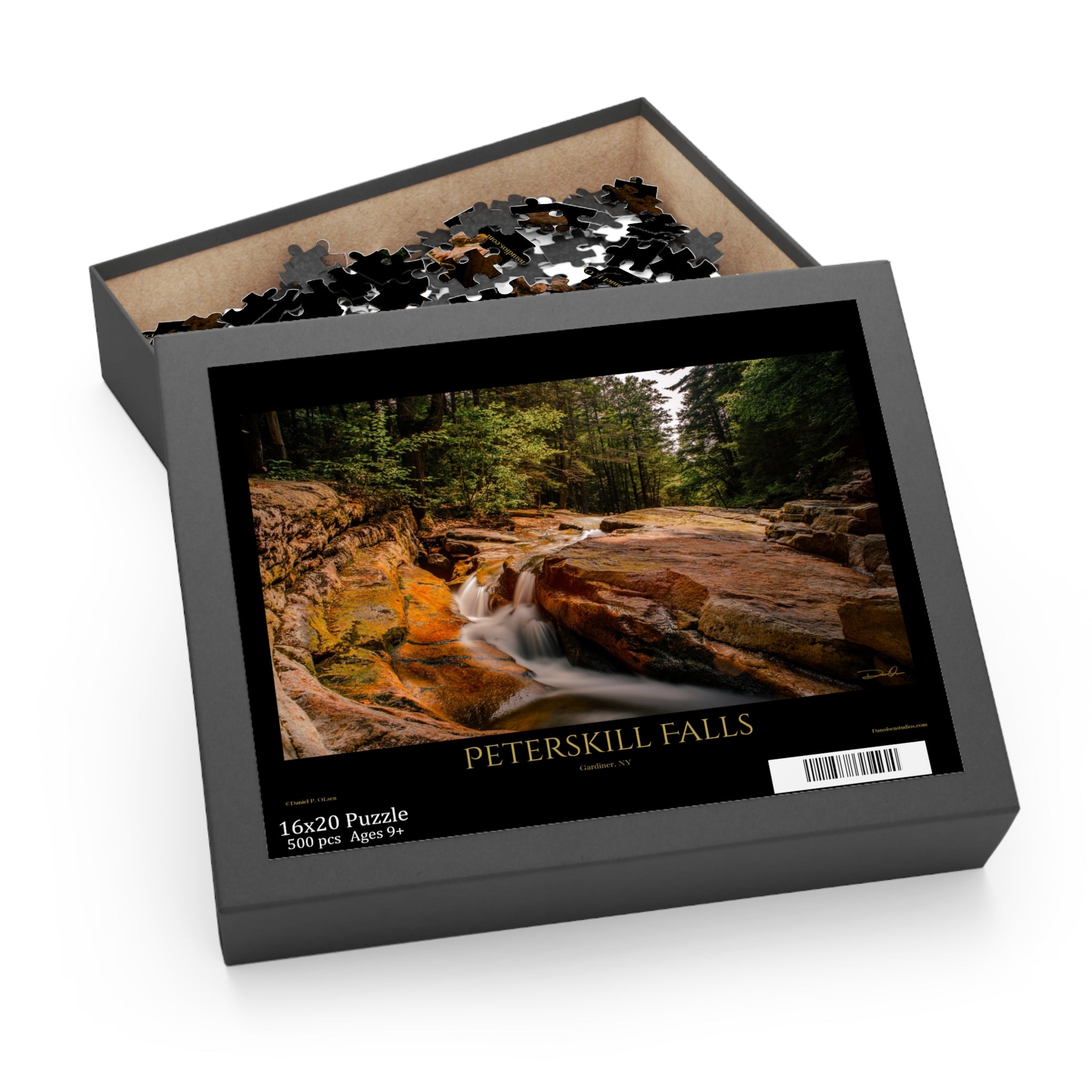 Peterskill Falls - Landscape Photography Jigsaw Puzzle (500 pcs)